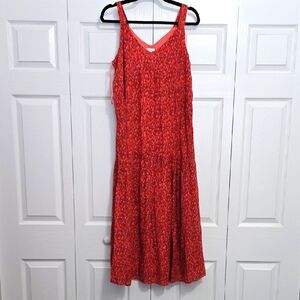 🆕️ Joie Red Tiered Maxi Sundress